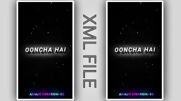 🔥Sabke Hoto Pe Charcha Tera Editing Video#New Trend Status Video#Alight Motion Video#Xml File#🤯🔥👇