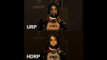 Signalis URP vs HDRP comparison
