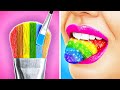 Pinte seu prato de arco-íris | Desafio Criativo de Culinária Colorida por 123GO! FOOD 🌈