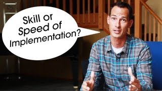 Skill OR Speed of Implementation - #GoodToGreat Leadership Series with Jeff Moors