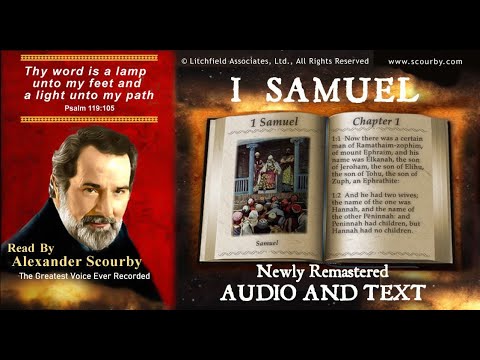 9 | -  1 Samuel  {KJV AUDIO  BIBLE with TEXT} Read by Alexander Scourby