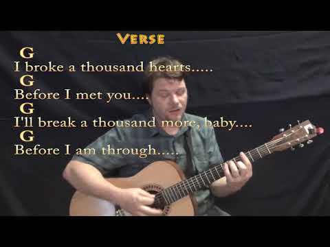 Bad to the Bone (George Thorogood) Strum Guitar Cover Lesson with Chords/Lyrics - Barre G7