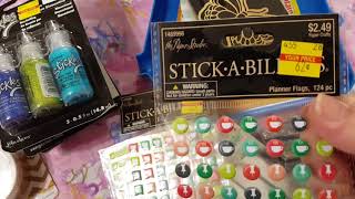 Hobby Lobby Haul more 75%off stuff!!! 😲💜🎀🌹