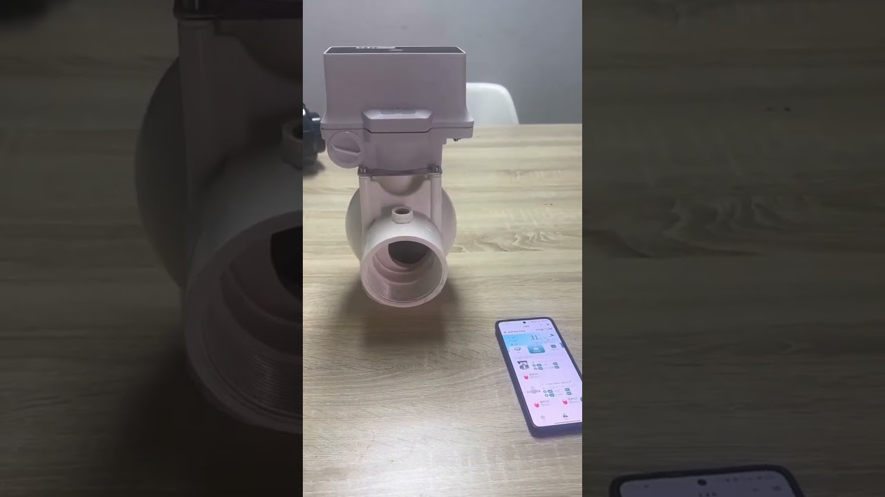 1. Smart Irrigation 3-Way Ball Valve: Remote Control via Phone for Agriculture，Landscape&Home