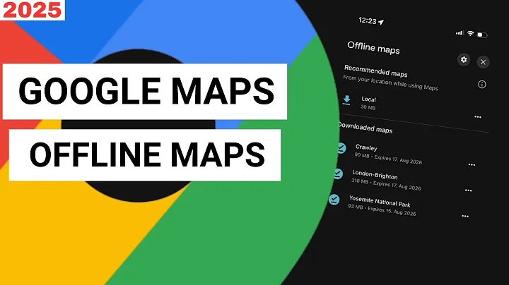 Google Maps Offline (2025) Download, Update & Use