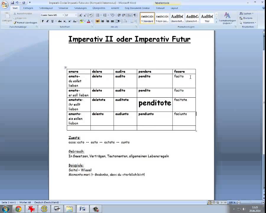 Was Ist Ein Imperativ Latein Tutorial Latein Nachhilfe 168 Imperativ II oder Imperativ Futur - YouTube