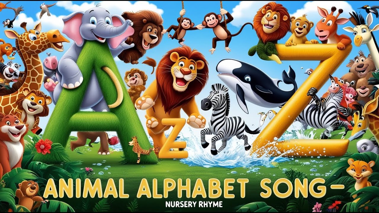 Animal Alphabet Song | Learn ABCs with Animals for Kids - YouTube