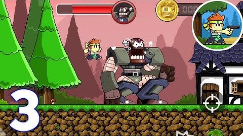 Dan The Man : Action Platformer - Gameplay Walkthrough Part 3 Story 1 - 3 iOS/Android ( 1 - 1 )