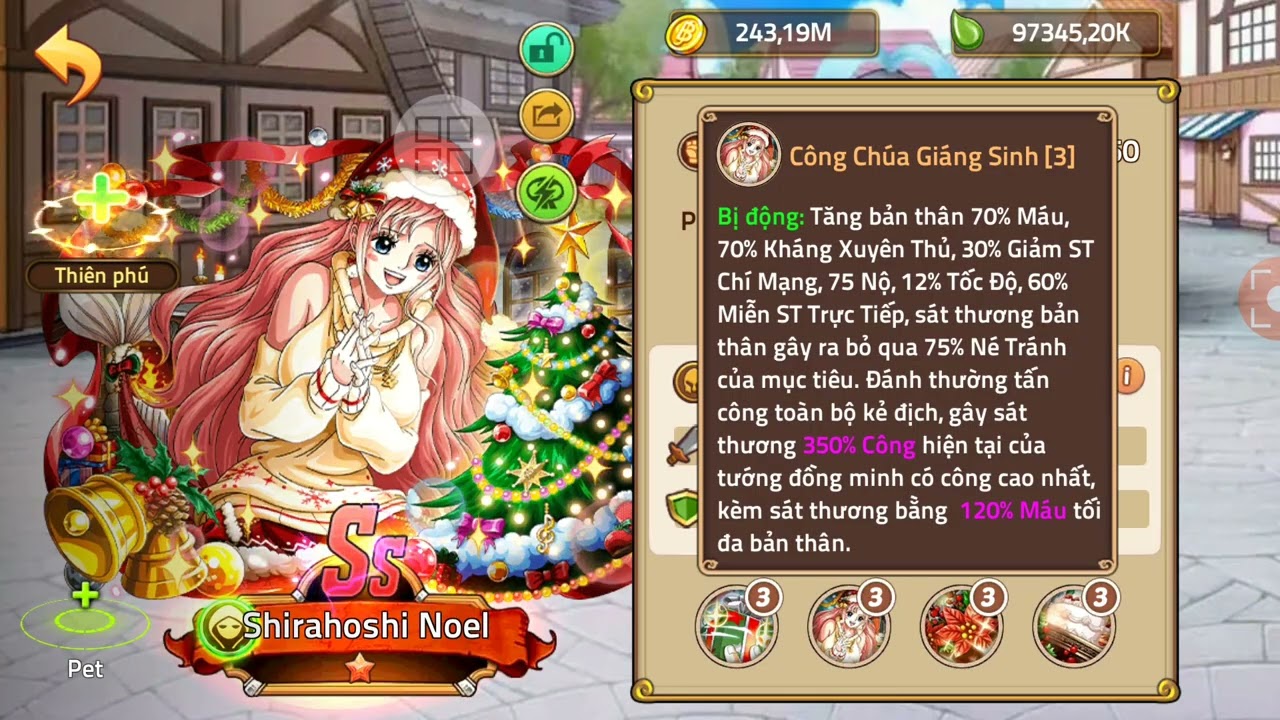 Review limited Shirahoshi Noel -- HTHT s600