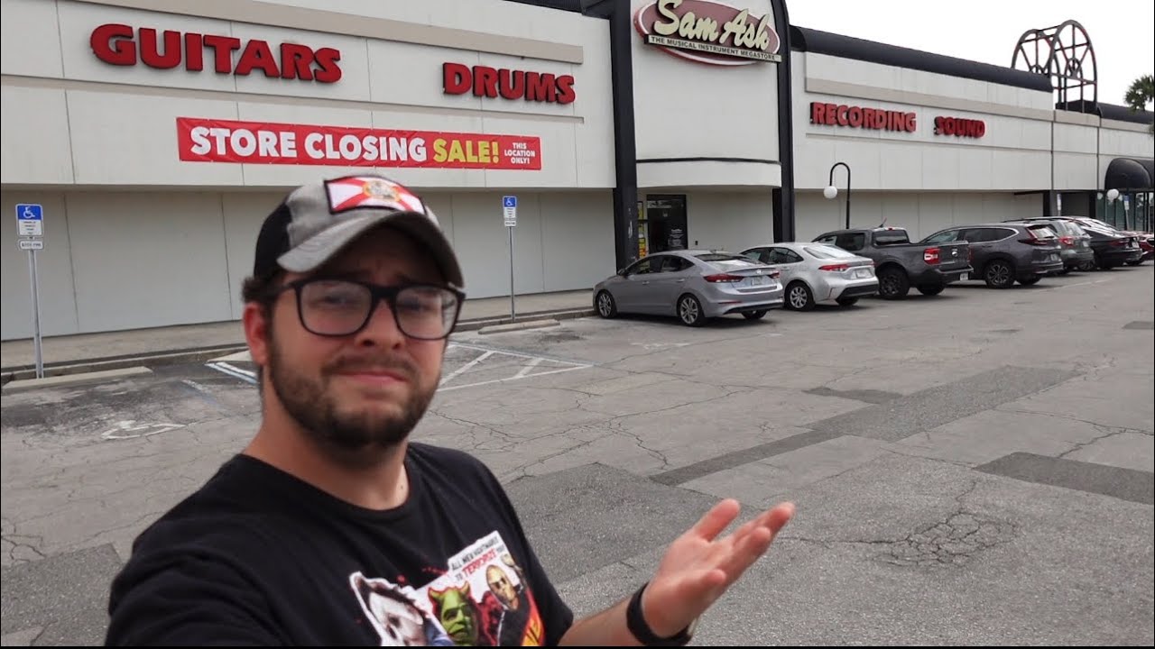 End of an era for music stores | All Sam Ash Music Stores to close ...