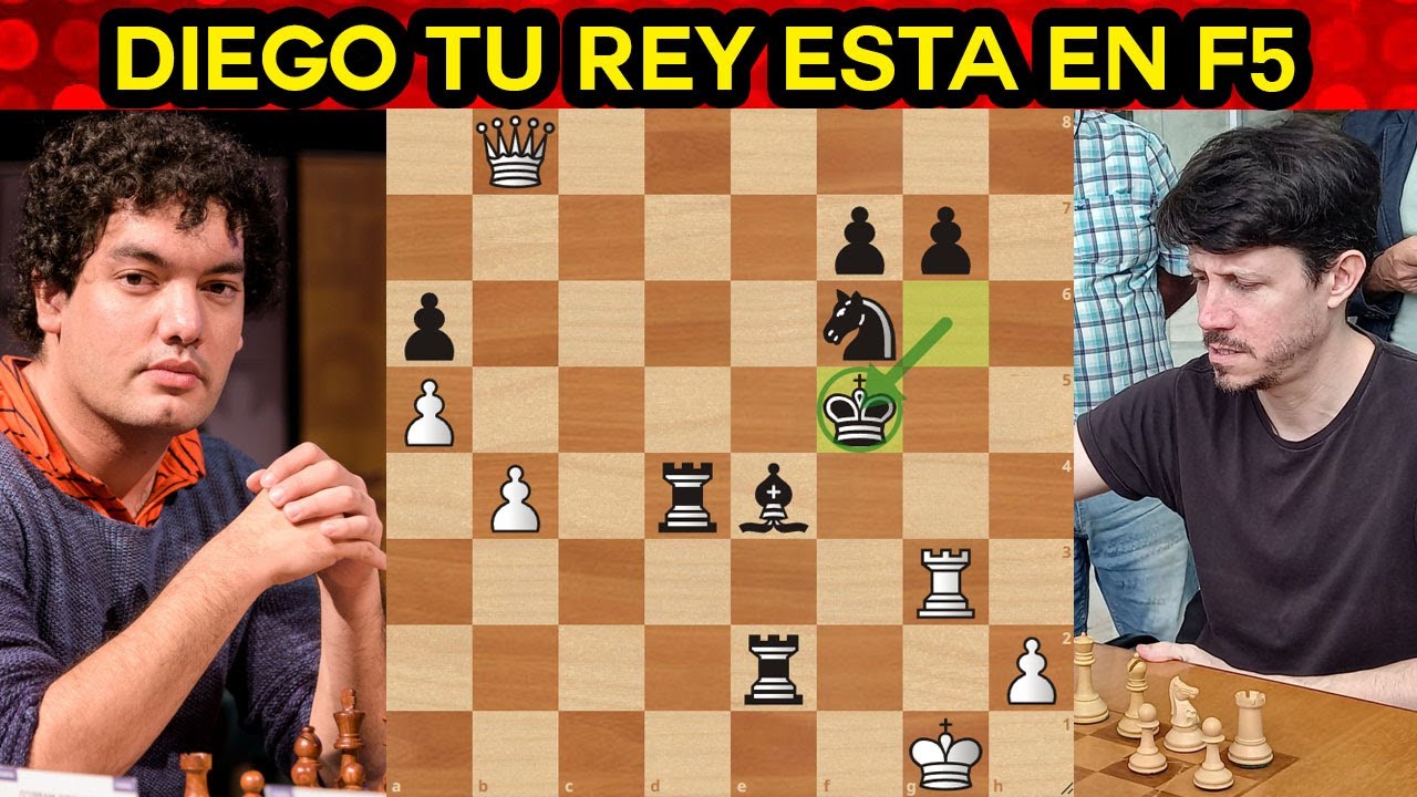 DIEGO SACRIFICA LA DAMA Sandro Mareco vs Diego Flores ronda 3 magistral Szmetan Giardelli