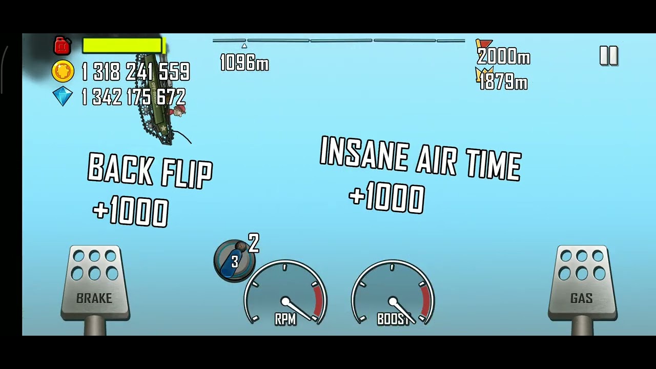 Hill climb Highspeed☠️ unlimited money 🤑