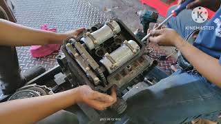 KAWASAKI Z250 CARA TUKAR TIMING CHAIN/ RANTAI KECIK. 60 RIBU PASTI KENA OVERHOUL.