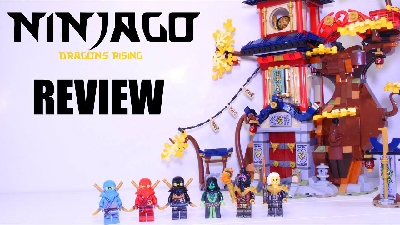 LEGO® Review: 71795 NINJAGO® Temple of the Dragon Energy Cores