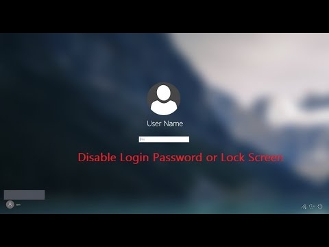 Windows 10: How to Disable Login Password or Lock Screen