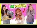 Mi parto   familia numerosa   tenemos bebs perritos  vlog rikifamily