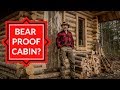 Insecurity at the Off Grid Cabin - Doors, Firewood and an Outhouse