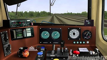 Amtrak cabride in Dash 8-32BWH 510 [Open Rails]