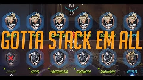 Overwatch - lels Hero Stacking (Mercy, Tracer, Winston)