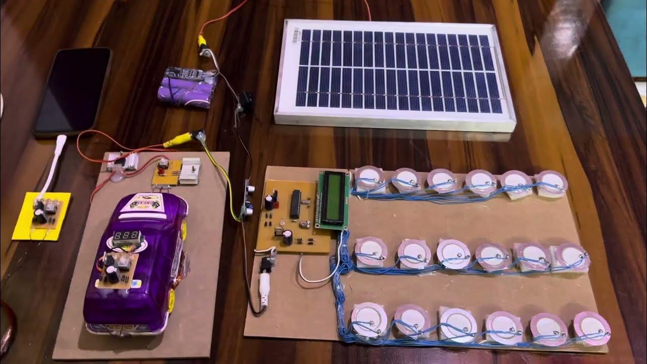 Foot step power generation system using Arduino (Hybrid system ) - YouTube