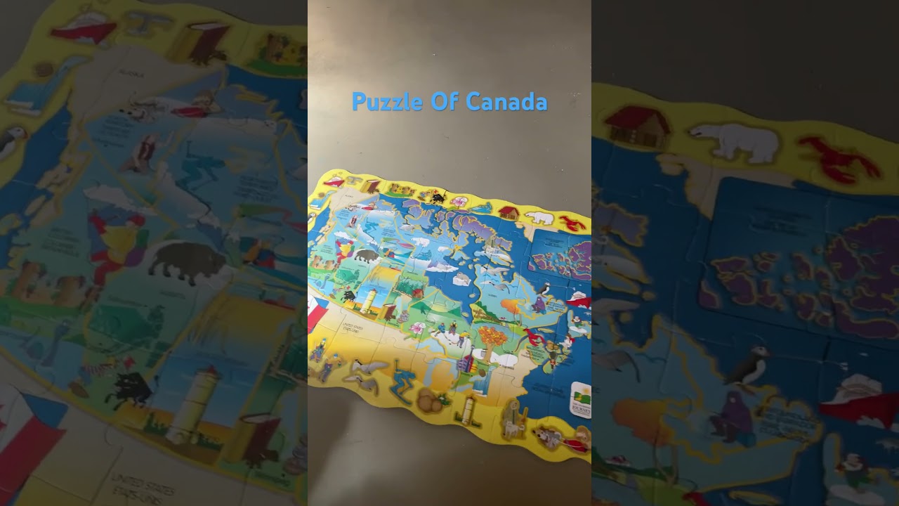 Puzzle of Canada #pixelart