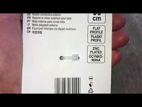 Трубогиб пружинний для труб Ø 16 мм зовнішній YATO YT-21855, видео 1