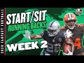 2020 Fantasy Football - Week 2 Running Backs - Start or Sit? Every Match Up