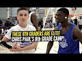 These 8th Graders Are ELITE!! Malachi Palmer & Jahkiaus Jones Show OUT at Chris Paul's Camp!!