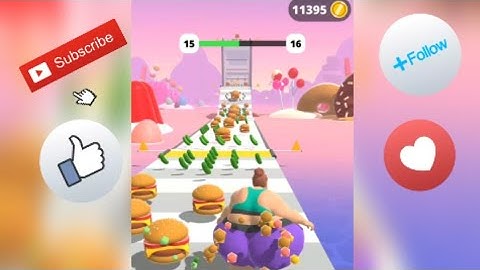 Fat 2 Fit! ⚡ in New Max Level iOS,Android Gameplay Update All Trailer Mobile Game Walkthrough QYEBVN