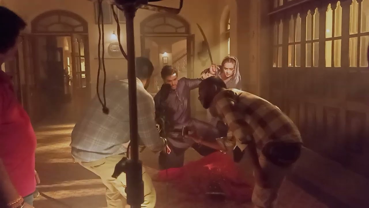 वीडियो शूट tv show BTS shooting siriyal शहर papular show कलर्स tv 