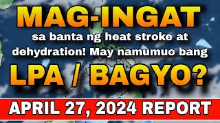 ALERTO! HEAT INDEX, PATAAS NG PATAAS! ⚠️⛈️ | WEATHER UPDATE TODAY LIVE | WEATHER FORECAST  FOR TODAY