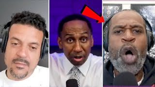 Stephen A. DESTROYS Stephen Jackson after inviting ALL THE SMOKE host on his show for DISRESPECT!