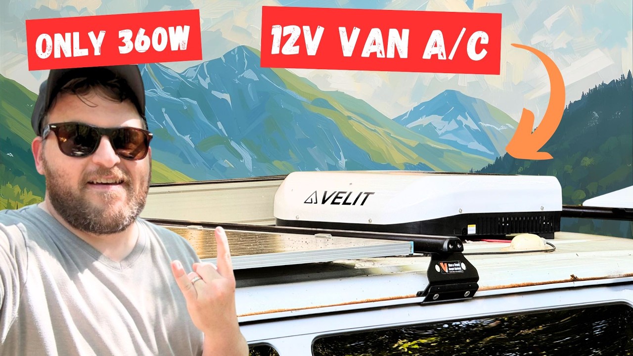 We can run this 12v A/C FOR DAYS!