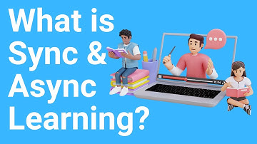 What is Synchronous and Asynchronous Learning?