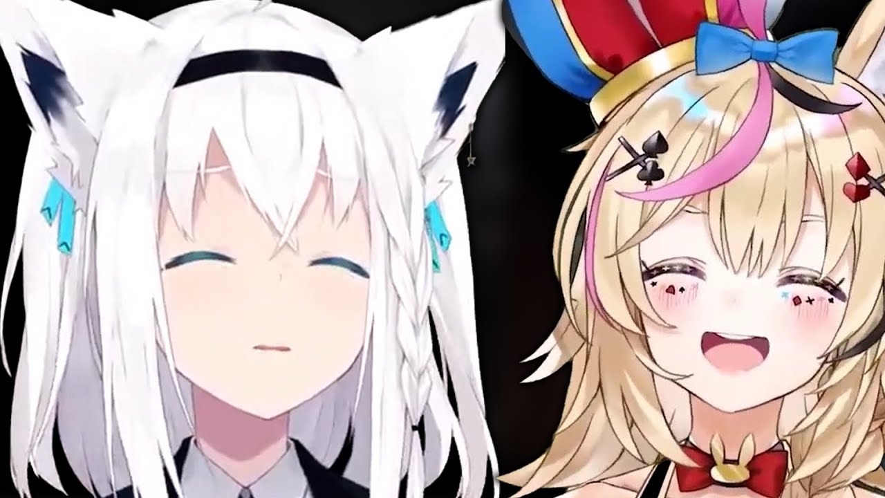 잔뜩 쫄은 후부키를 마음껏 놀리는 폴카