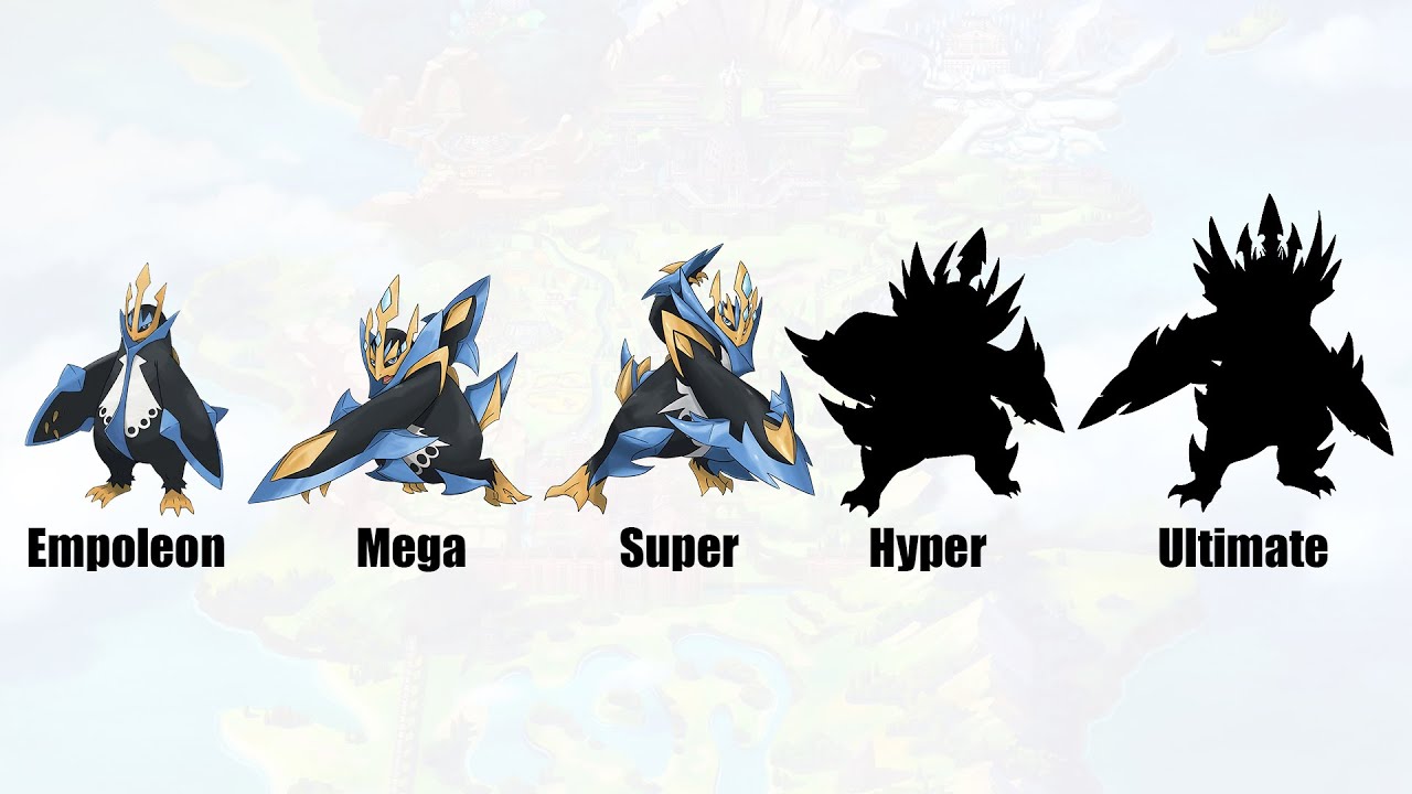 photo Mega Empoleon Pokemon the ultimate pokemon evolution form of empoleon