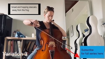 3. Broad/hopping staccato, not at the frog: Sevcik Op.3, Variation 3