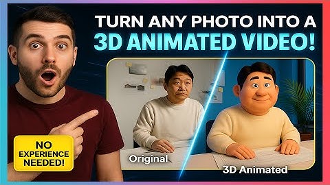 Make 3D Animated Videos from Any Photo in 5 Minutes – No Skills Needed!