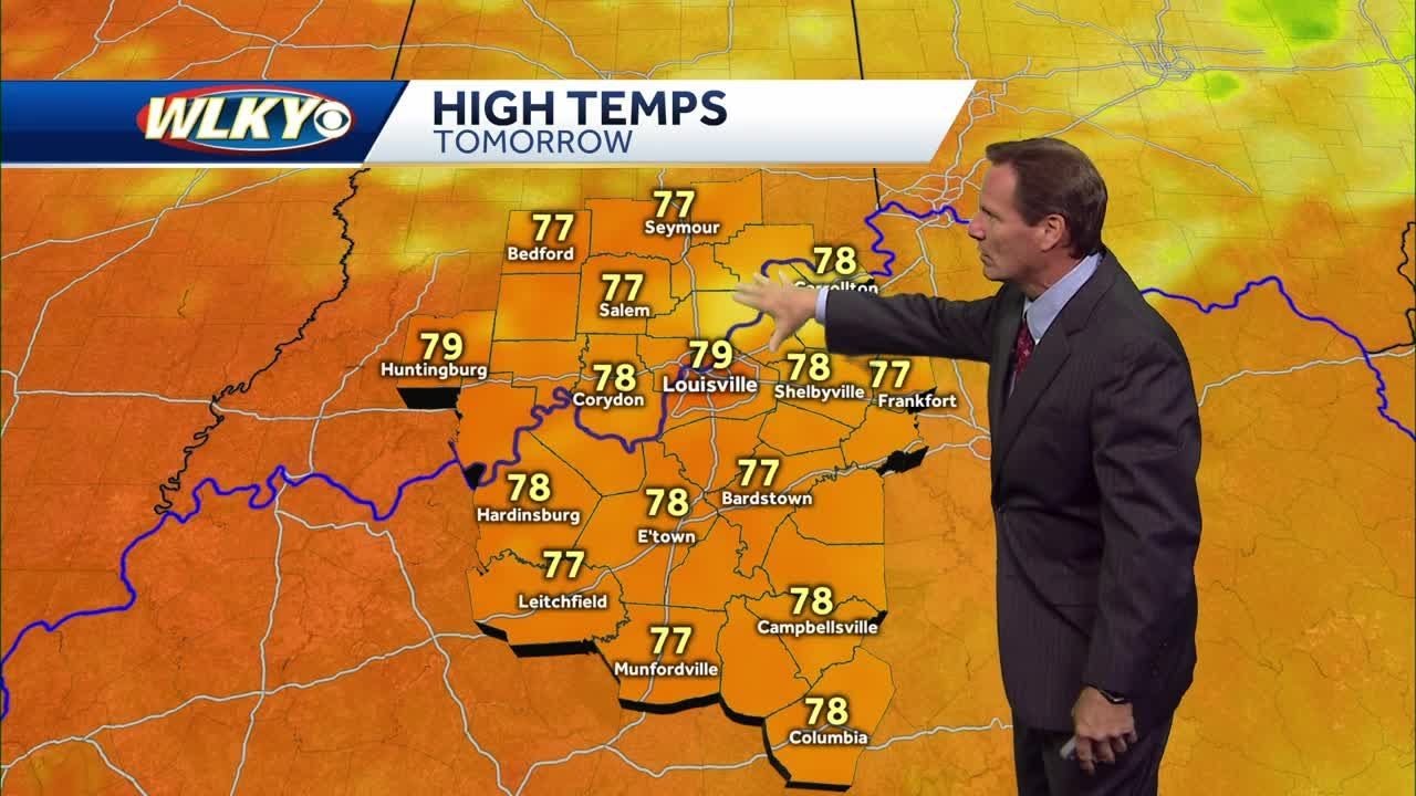 Quiet weather continues into Tuesday - YouTube