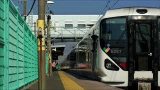 【外房初日の出2号】JR大原駅1番線発車風景(発車メロディー)