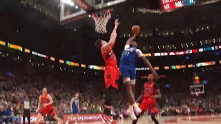 Naz Reid dunks on Yuta Watanabe! Wealth