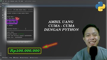 Membuat ATM Sederhana dengan Python #3 - Menambahkan Fitur Ambil Uang
