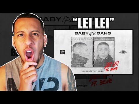 Baby Gang Lei Feat Bené Official Lyrics Video BRITISH REACTION 