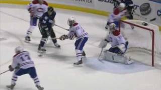 Carey Price Save, Arm On Martin St-Louis Shot, Snap, Off. Zone, 45 Ft 2011-03-05
