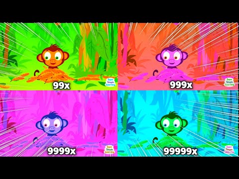 Super Simple Songs The Monkey Eating Bananas Intro Logo at 999999x Speed Klasky Csupo Effects!