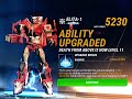 Transformers Earth Wars: ELITA-1 Special Ability Upgrade To Level 11