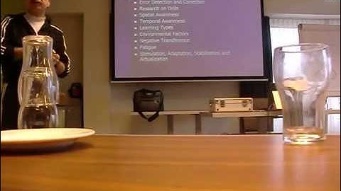 Dan Pfaff about core training, cues, learning types and more at Atletiekunie congres 2010