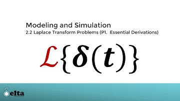 2.2 Laplace Transform Problems - part 1: Essential Derivations (p1. Impulse function)