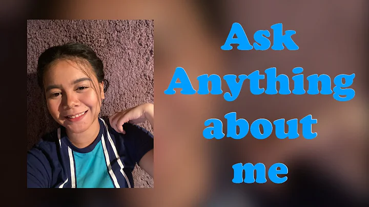 ASK ANYTHING ABOUT ME || KRISTINE MOLINA