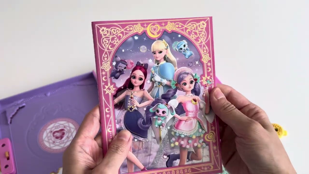 Korean Toy Unboxing | Magic Stamp Book! ふしぎなスタンプブックを